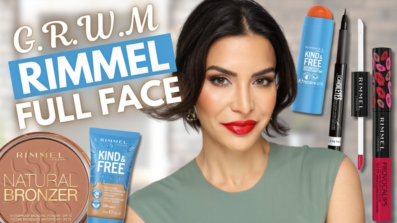 Доступный макияж GRWM с использованием продукции RIMMEL | + Живые вопросы и ответы!