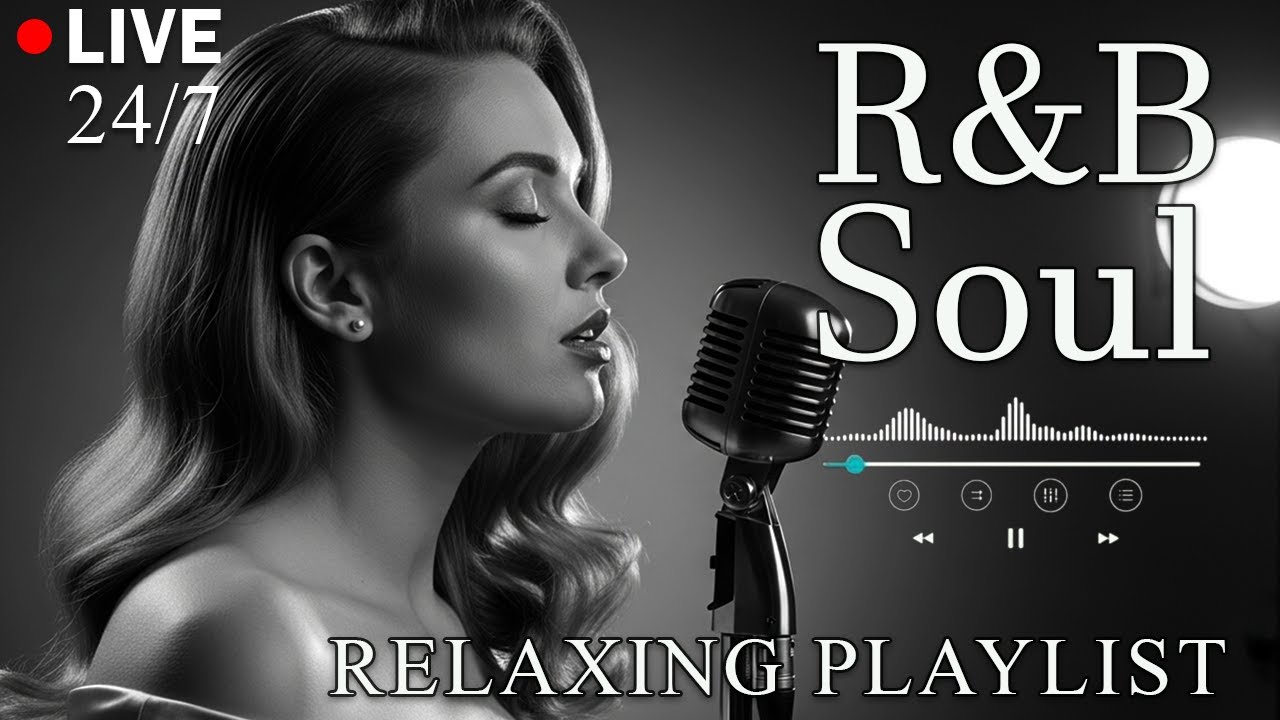 【R&B Soul】Relax & Reflect Playlist – Smooth Vocals & Laid-Back Grooves | LIVE🔴 24/7