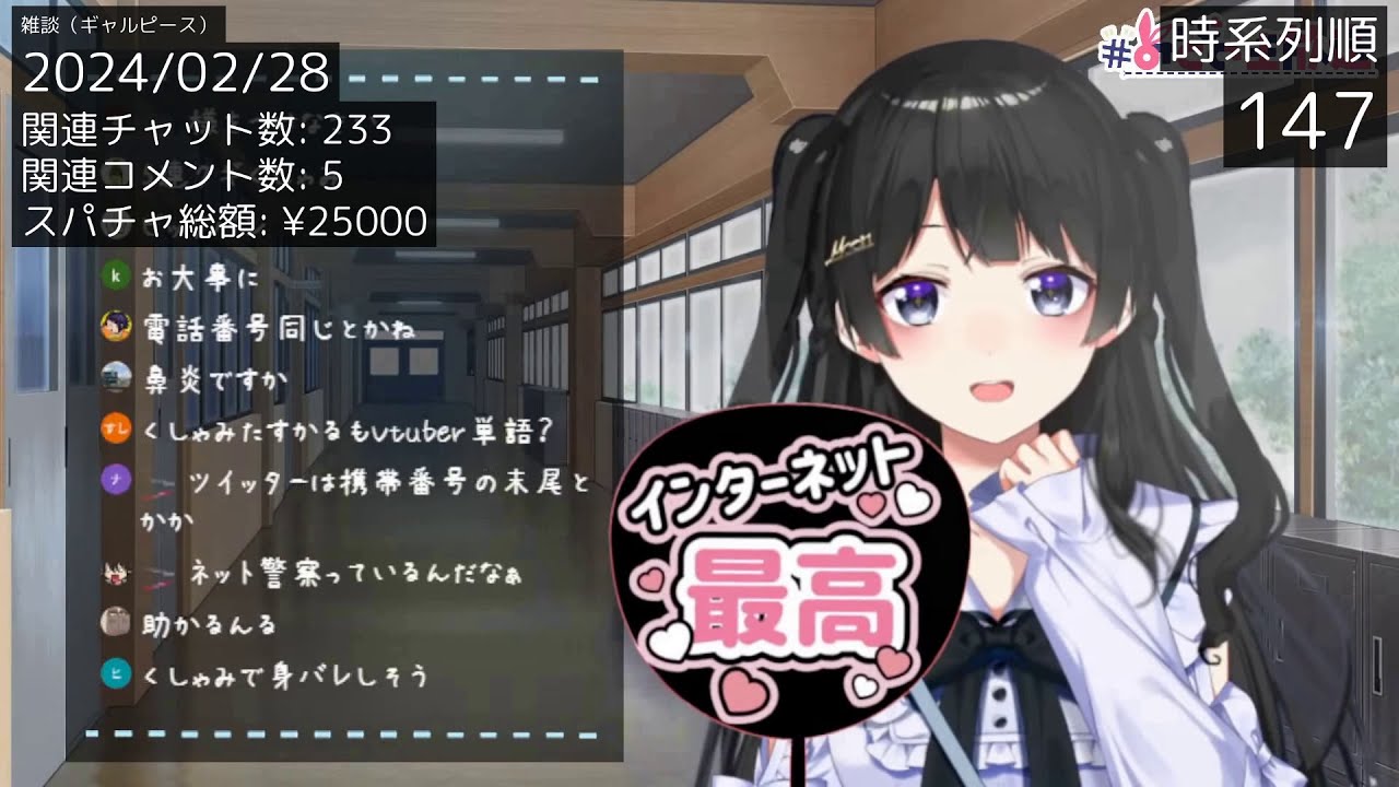 【くしゃみ全集】月ノ美兎(委員長) 2018-2025/02/08
