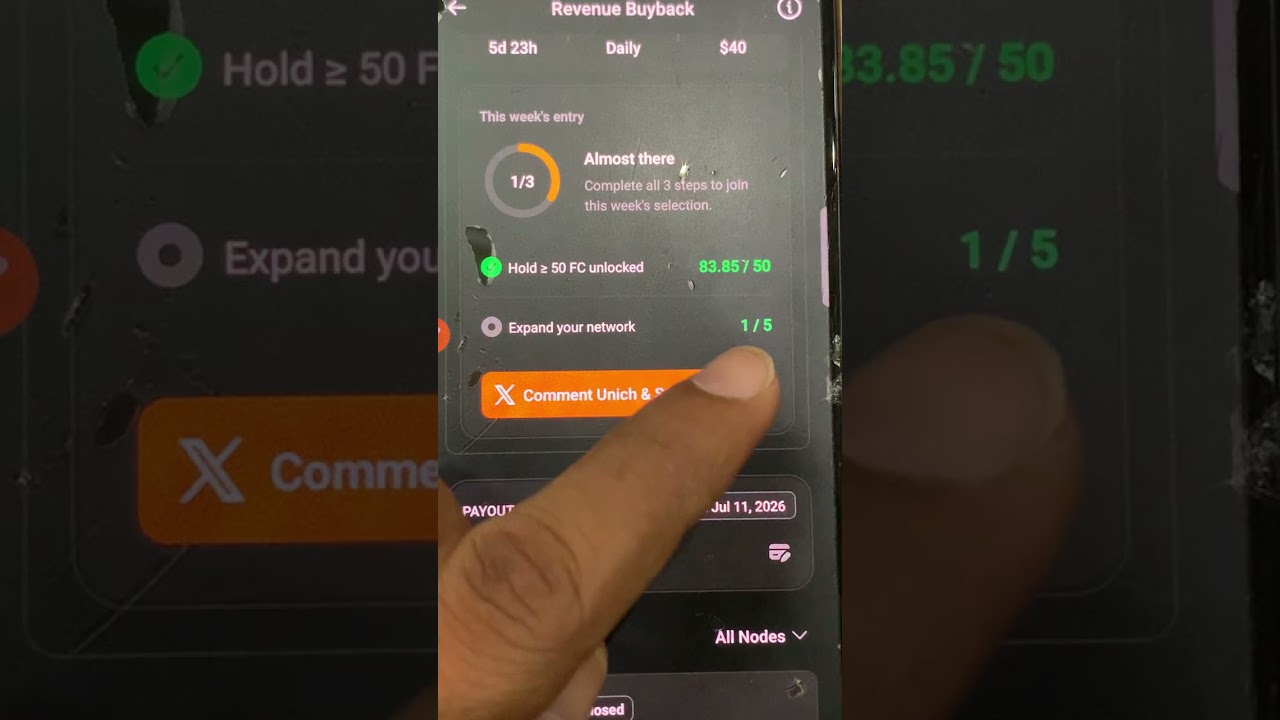 unich project | mine FC tokens in unich join trust circle 