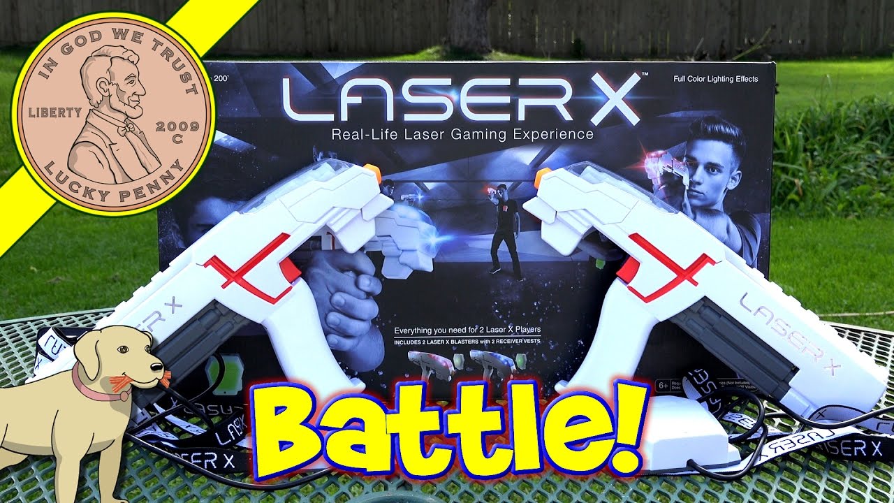 Laser X Real-Life Laser Gun Gaming Battle Experience
