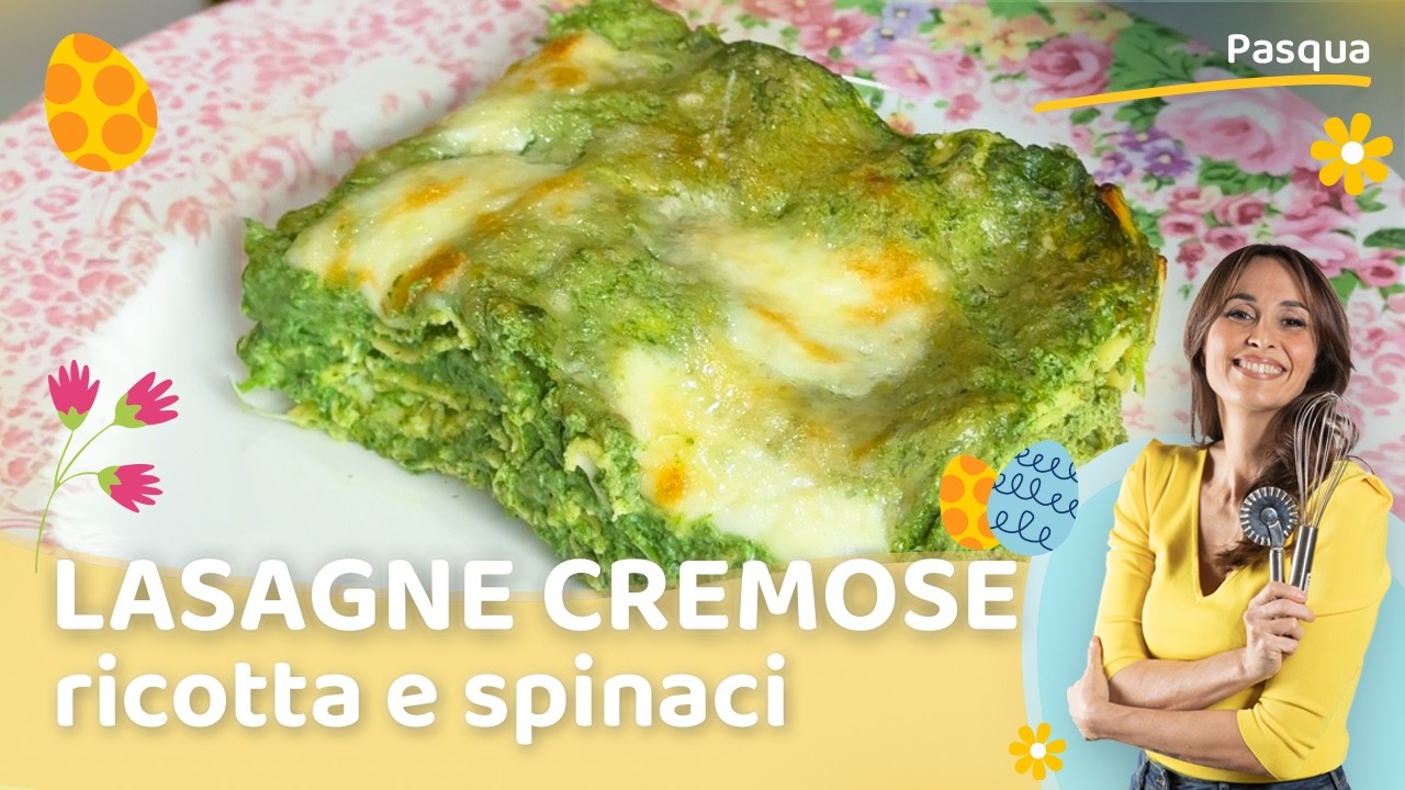 Lasagne cremose con ricotta e spinaci - Barilla - Benedetta Parodi Official