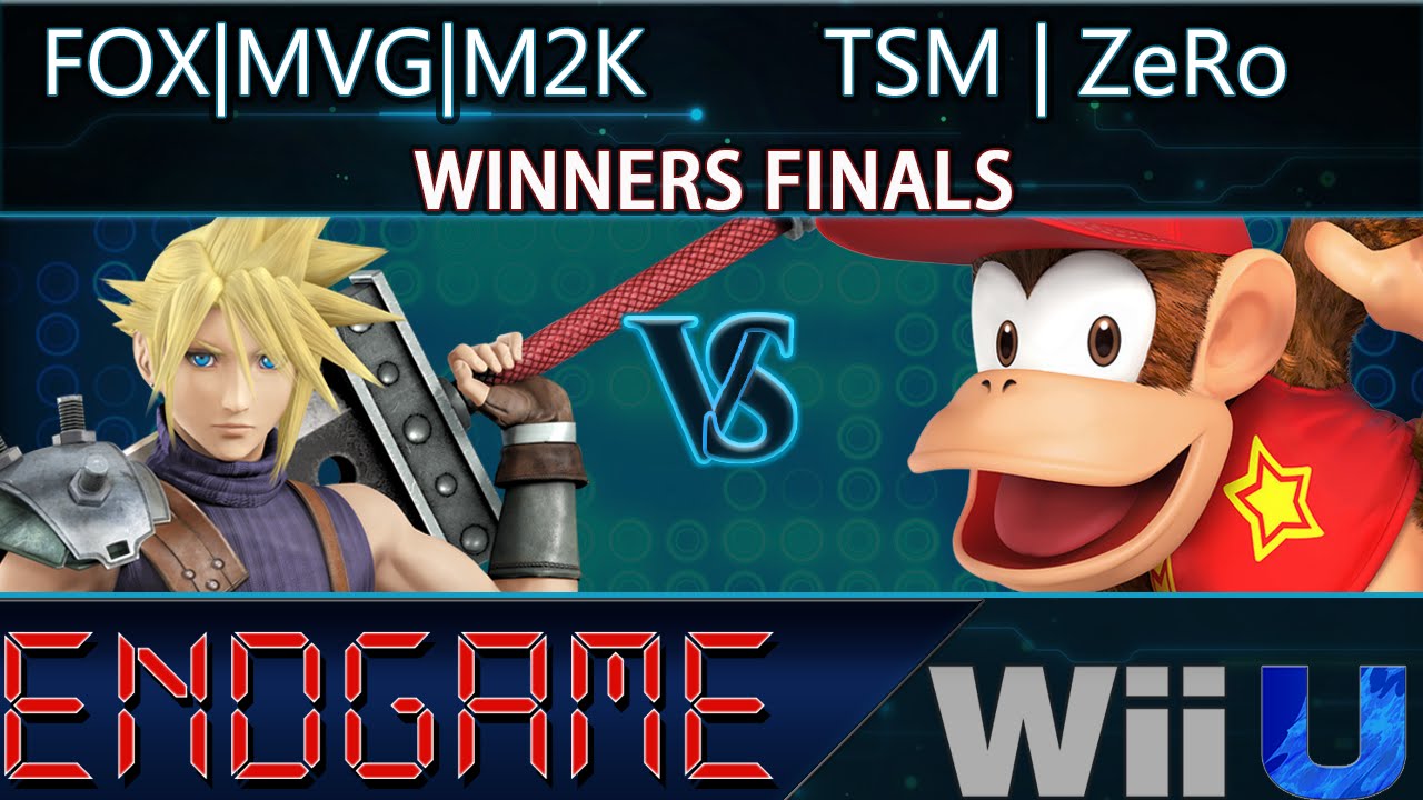 Endgame  WINNERS FINALS - FOX MVG | Mew2King (Cloud) vs TSM | ZeRo (Diddy Kong)
