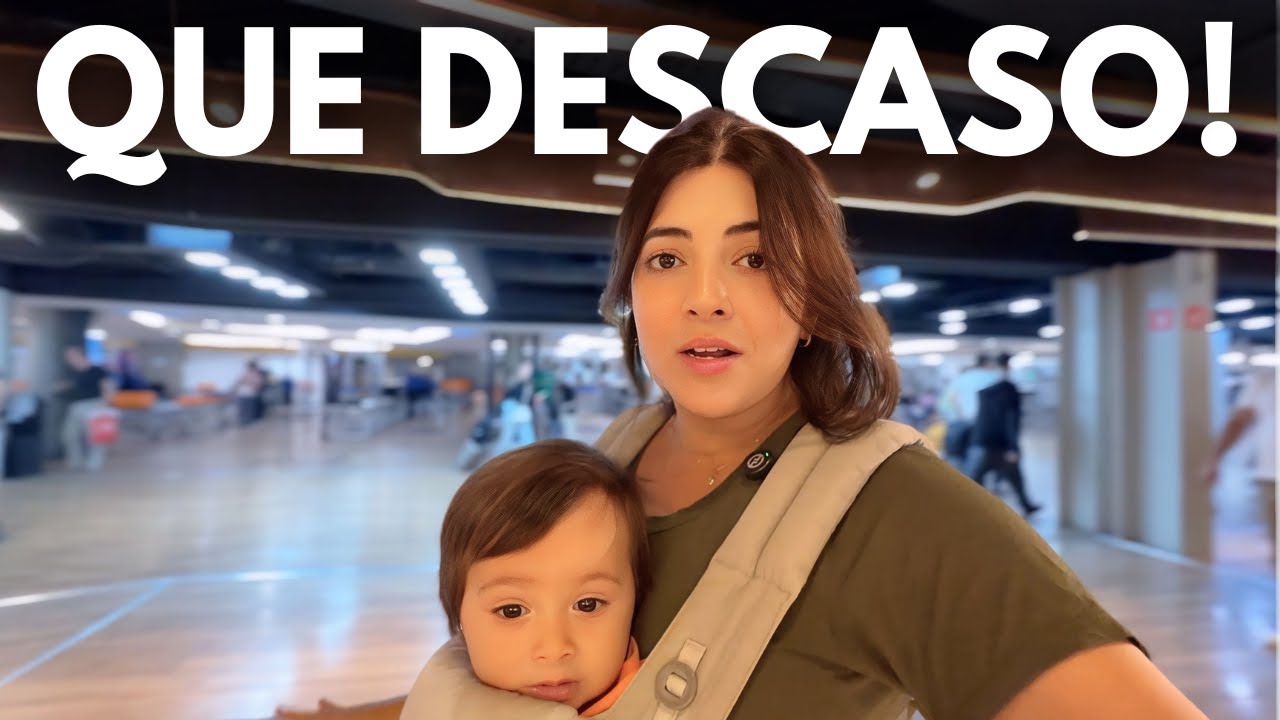 COMO É VIAJAR DE AVIÃO COM UM BEBÊ DE 1 ANO? OLHA O QUE ELES FIZERAM!!