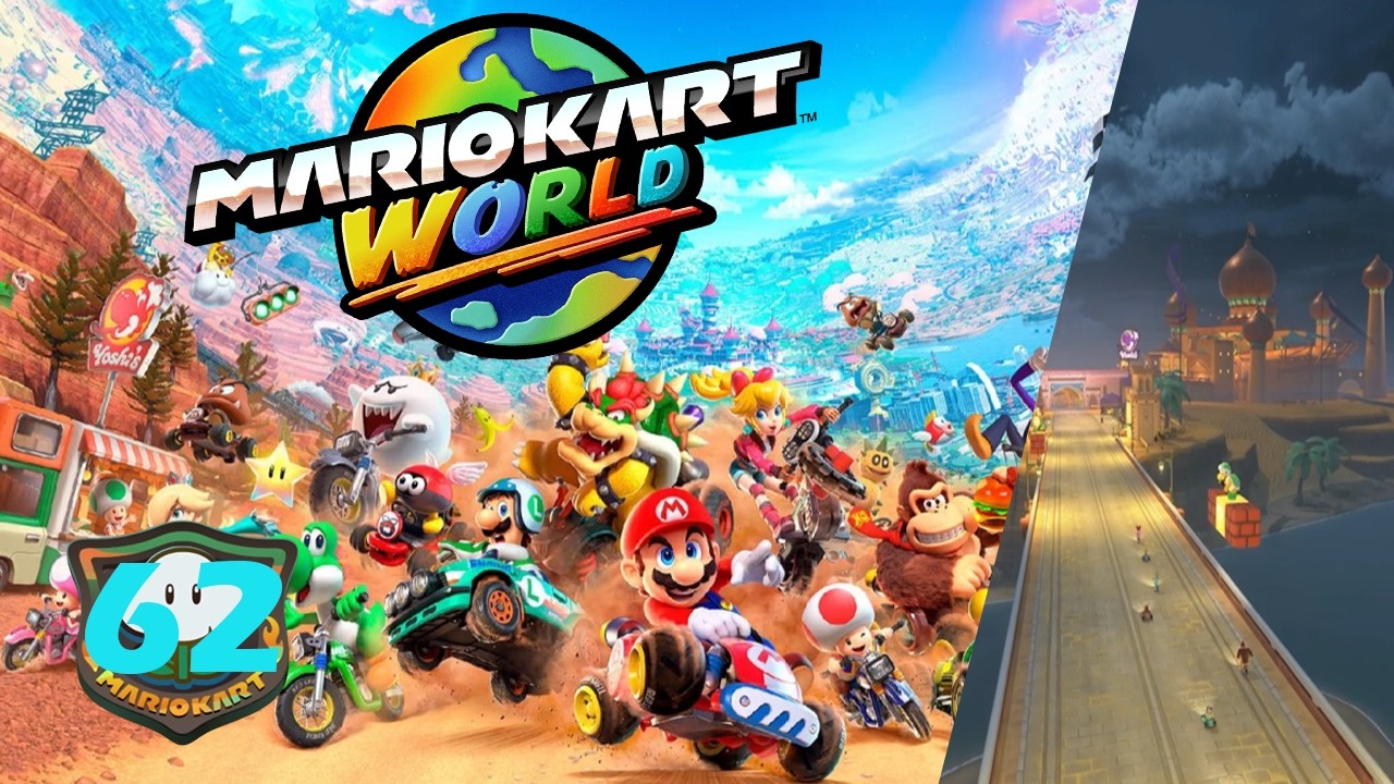 MarioKart World part 62/Spike can't stop getting hurt!