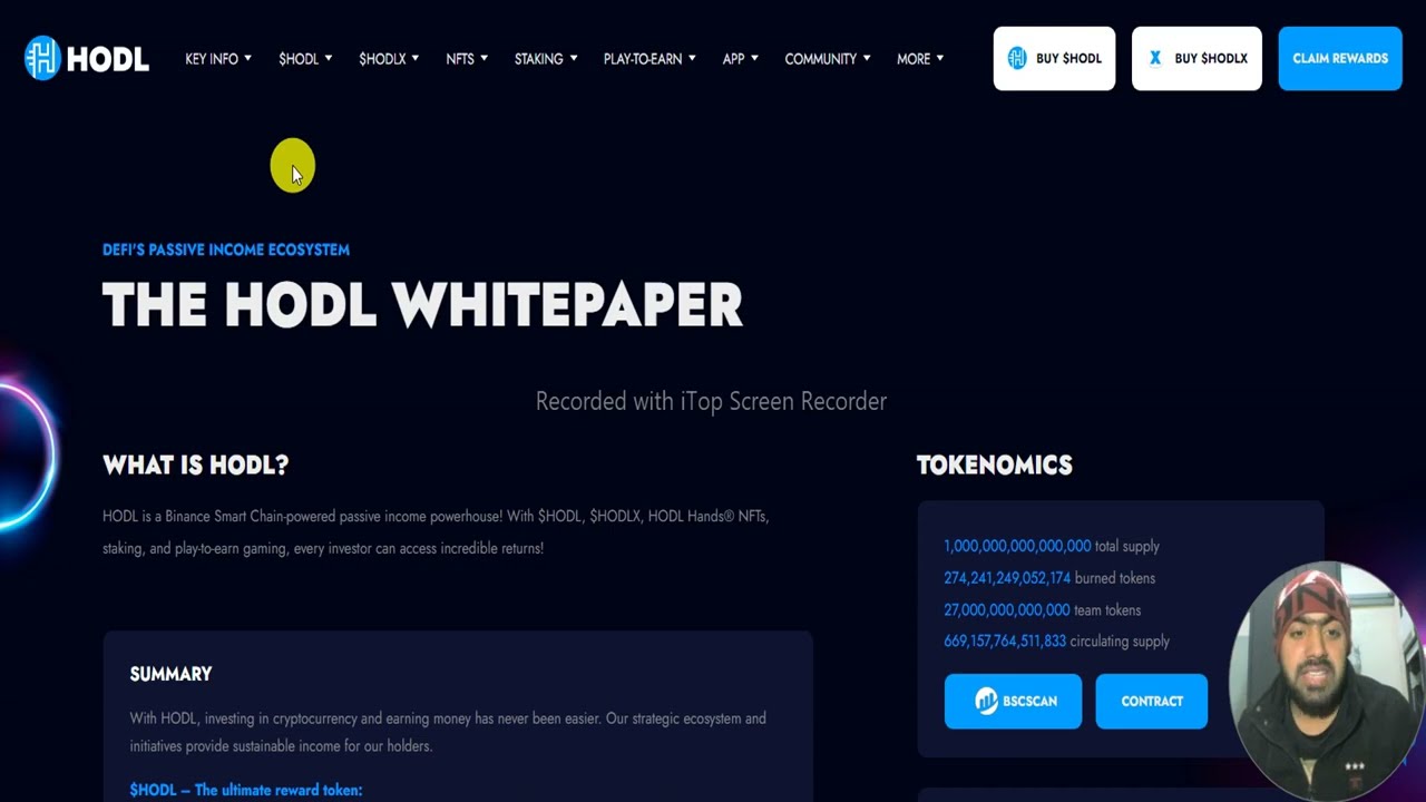HODL  -  Rewards & Reflections