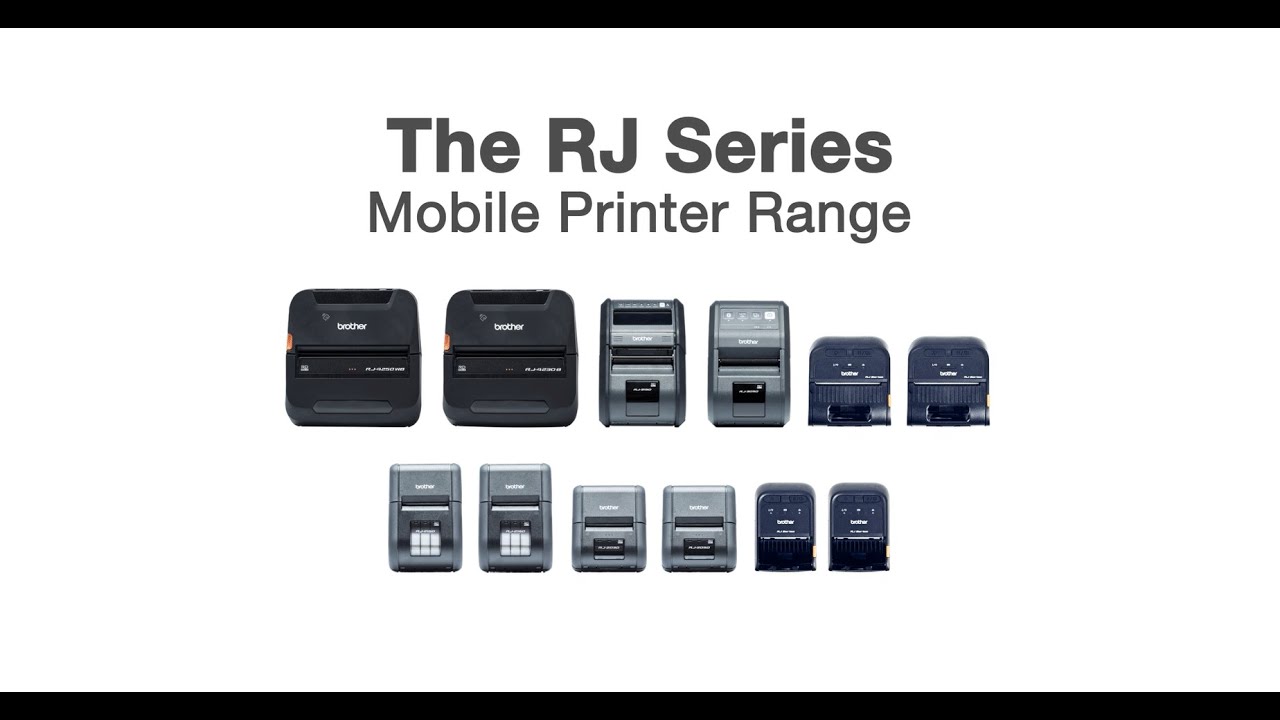 RJ Series: Mobile Printing Solutions