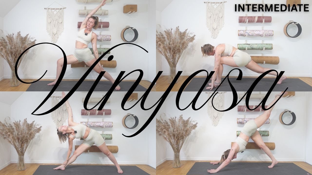 Intermediate Vinyasa Yoga - 15 minuter Yoga på svenska