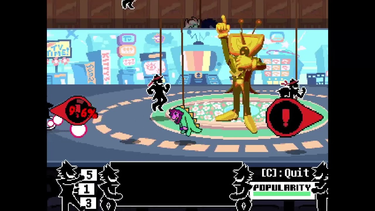 DELTARUNE Chapter 3 - Monster Movie/Susiezilla T rank + Annoying Dog Easter Egg