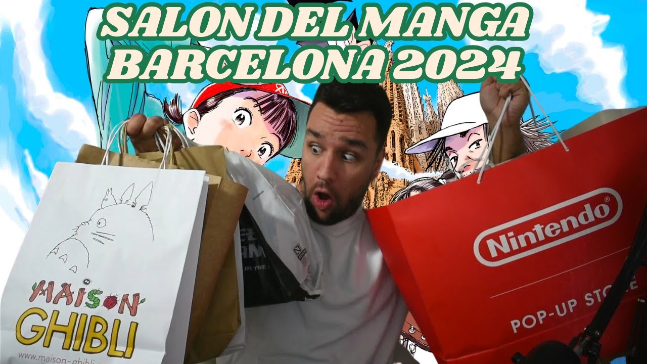 VLOG Y COMPRAS EN EL SALÓN DEL MANGA BARCELONA 2024