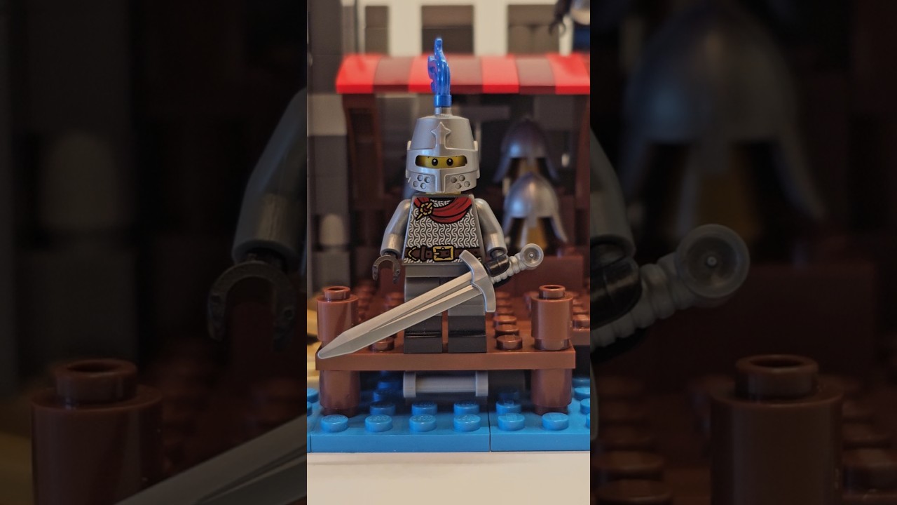 LEGO Medieval Castle Minifigure:Black Falcon Knight
