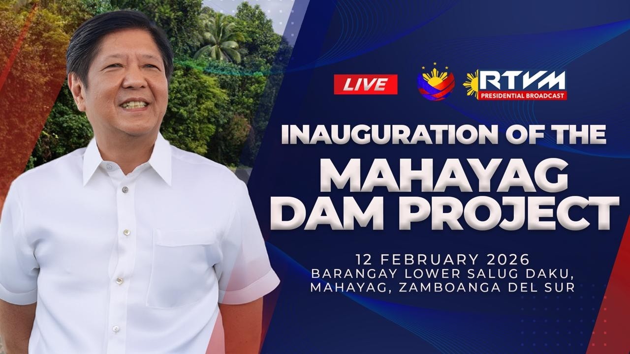 Inauguration of the Mahayag Dam Project 02/12/2026