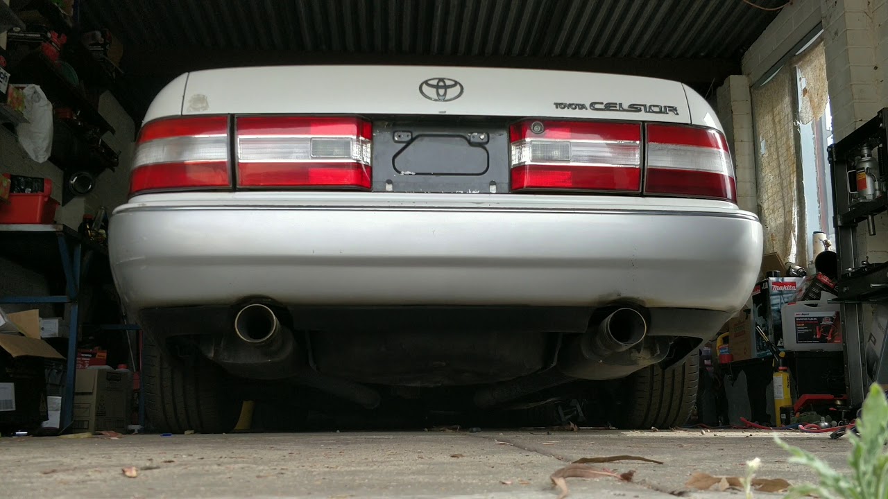 UCF11 1989 Toyota Celsior 1UZ 4.0l V8 exhaust