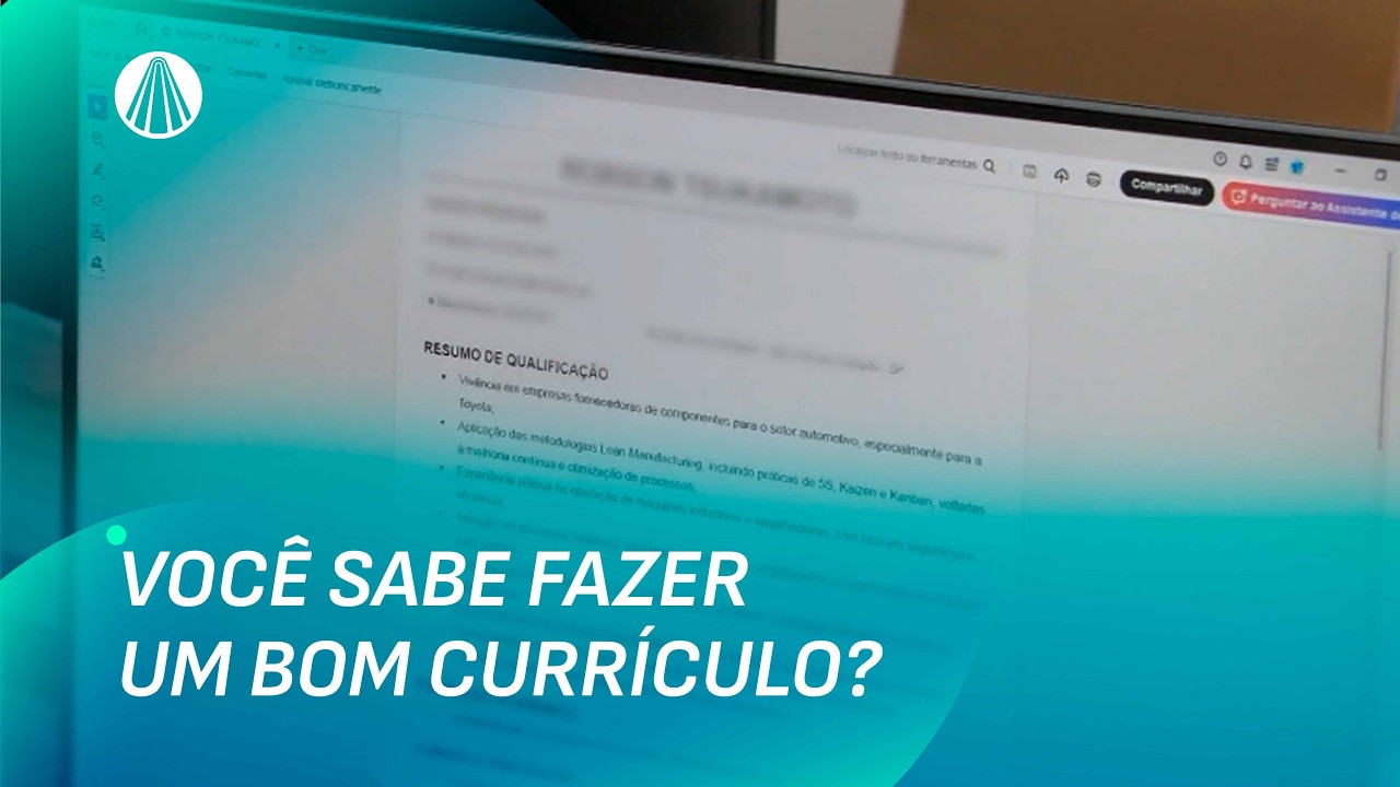 Dica essencial: como fazer um currículo claro e eficiente | TJ Aparecida