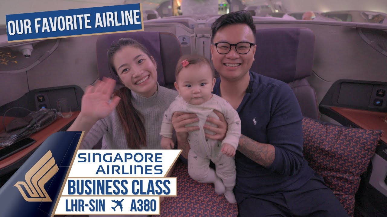 Singapore Airlines Business Class A380 Review · London - Singapore