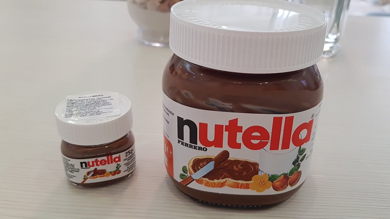 Nutella Ferrero 25g Opening