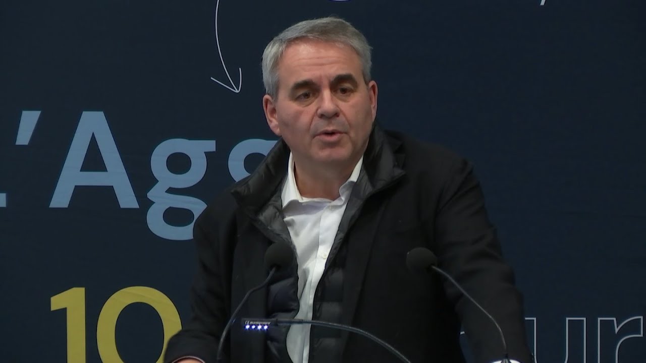 Discours de Xavier Bertrand - Signature de l'accord de Béthune pour la réindustrialisation