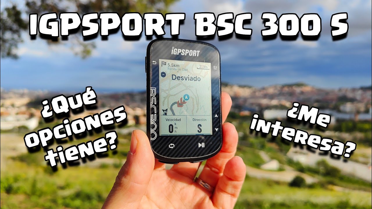 IGPSPORT BSC 300S📈 Review y repaso a sus funcionalidades.
