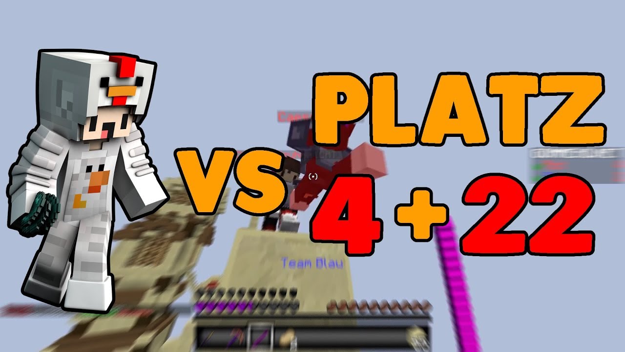 Ich GEGEN Platz 4 und 22! Sind sie RANDOMS?! ✦ TARGET STATSPLAYER [Minecraft Gommehd Bedwars]