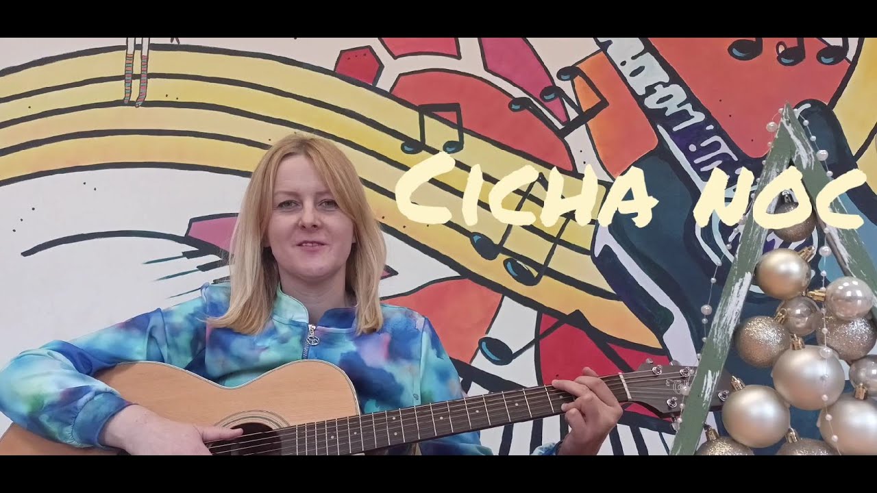 Cicha noc - jak zagrać na gitarze na prostych akordach.