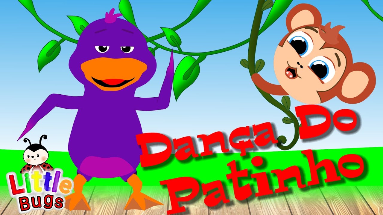 DANÇA DO PATINHO | MÚSICA INFANTIL POR LITTLE BUGS