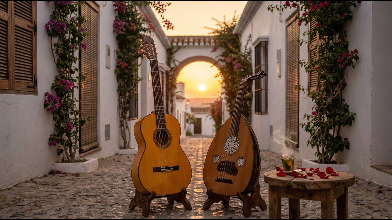 Peaceful Andalusian Instrumental 🎶 | Oud & Flamenco for Focus