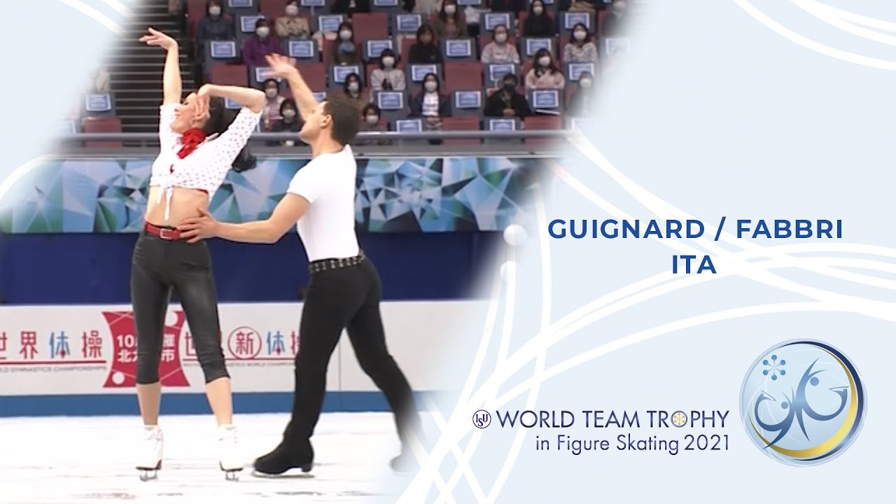 Guignard / Fabbri (ITA) | Ice Dance Rhythm Dance | ISU World Figure Skating Team Trophy