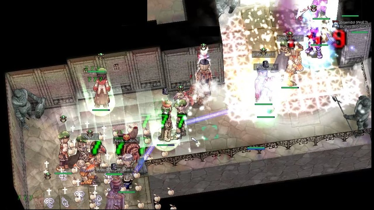 Ragnarok PreRenewal - WoE 1.0 effects ON