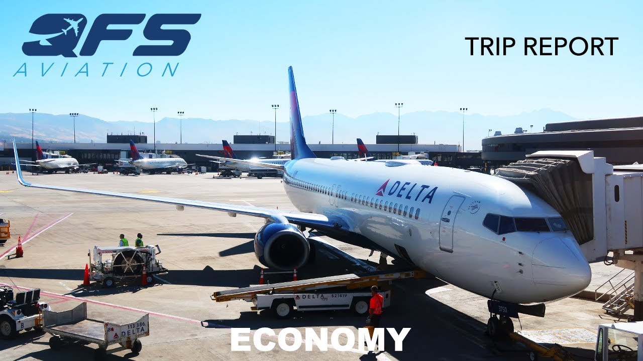 TRIP REPORT | Delta Airlines - 737 800 - Salt Lake City (SLC) to Sacramento (SMF) | Economy