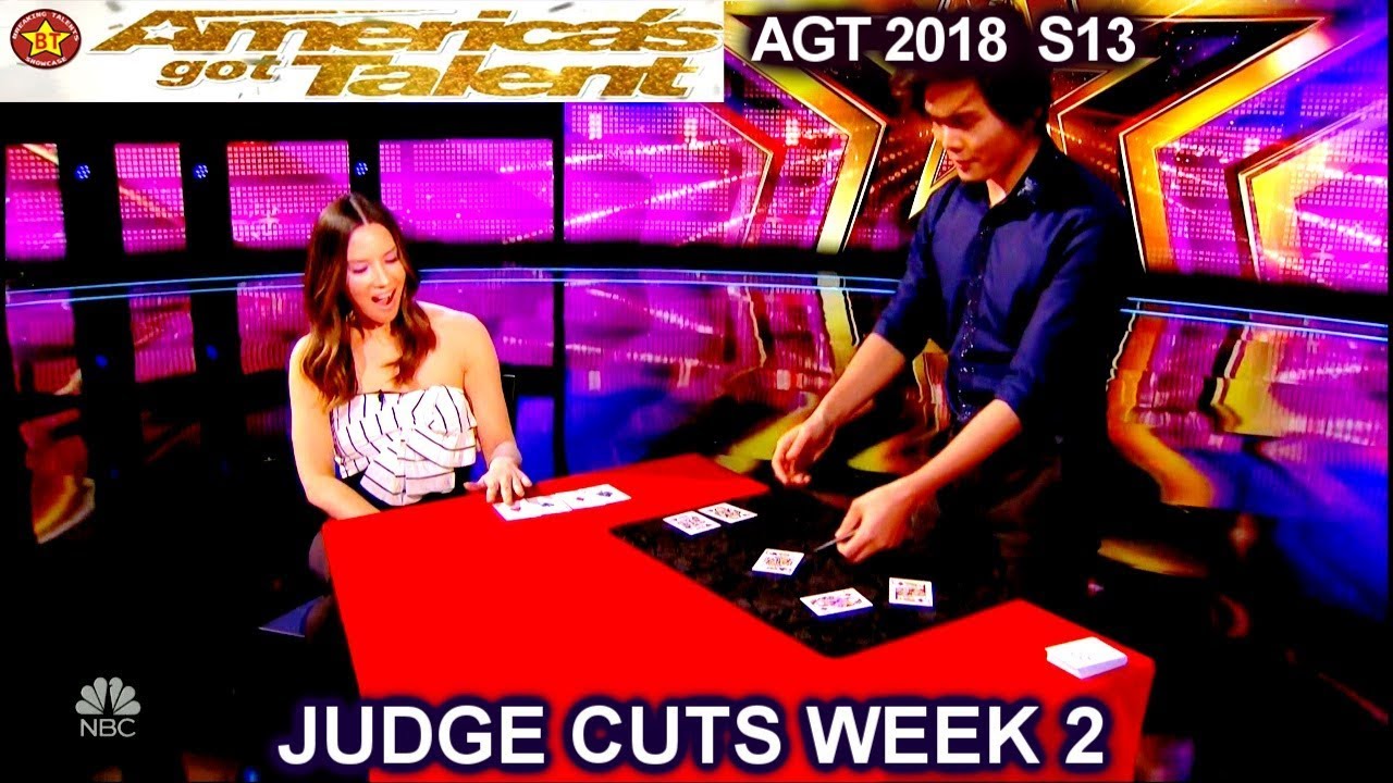 Shin Lim Card Magician FULL PERFORMANCE &COMMENTS America's Got Talent 2018 Judge Cuts 2 AGT
