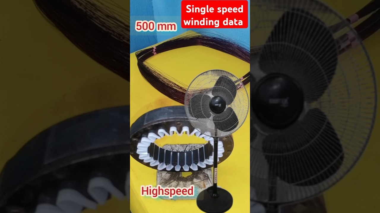 24 slot 19 mm stator winding #short #shorts #shortsfeed #kvl technical