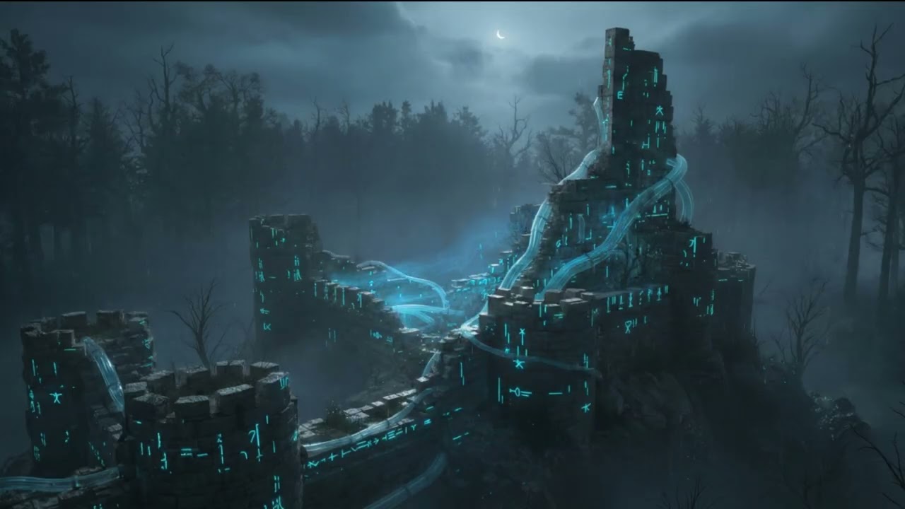 Dark Medieval Fantasy in the Ruins of a Lost Future | Cyber Arcane 2077 Atmospheric Session