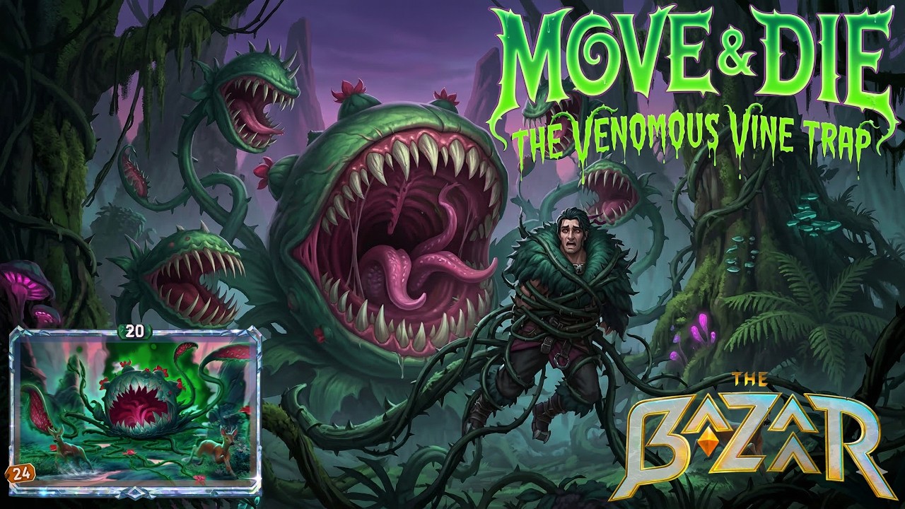 Ep.18 The Bazaar Karnok Gameplay - Trapvine - 