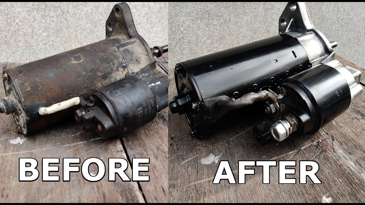 VW Golf MK1 restoration ep.8 - Bosch STARTER