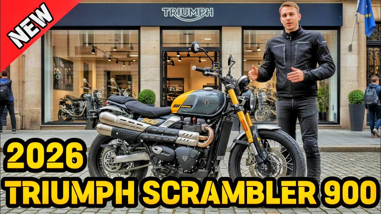 Triumph Scrambler 900 2026 года: технические характеристики, цена и реальная ценность.