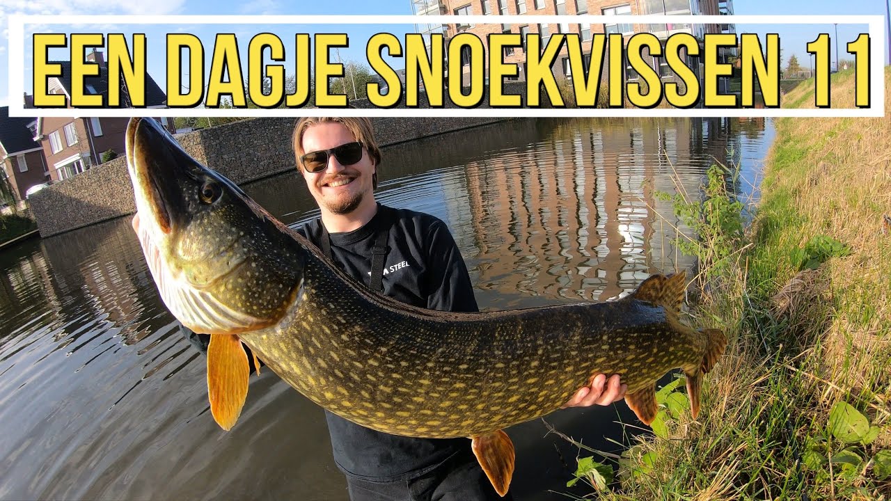 Een dagje snoekvissen 11 (NIEUW PR SNOEK!)
