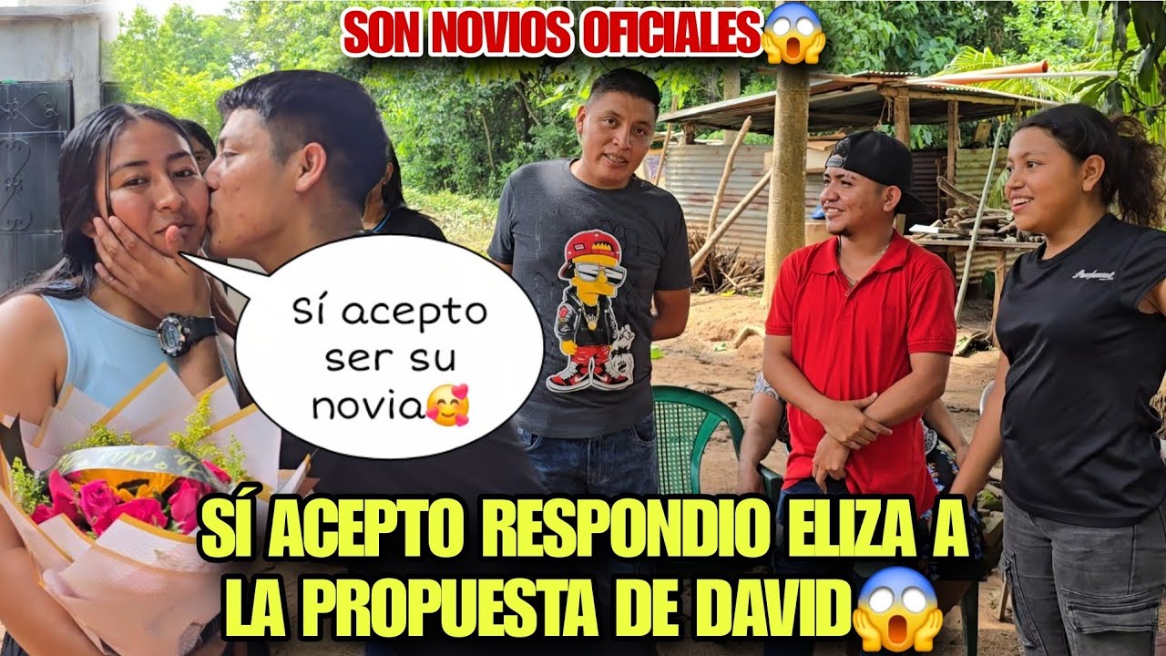 🔴Santo Dios David Le Pregunto A Eliza Si Querían Ser Novios, Vean Cual Fue La Respuesta De Eliza😱