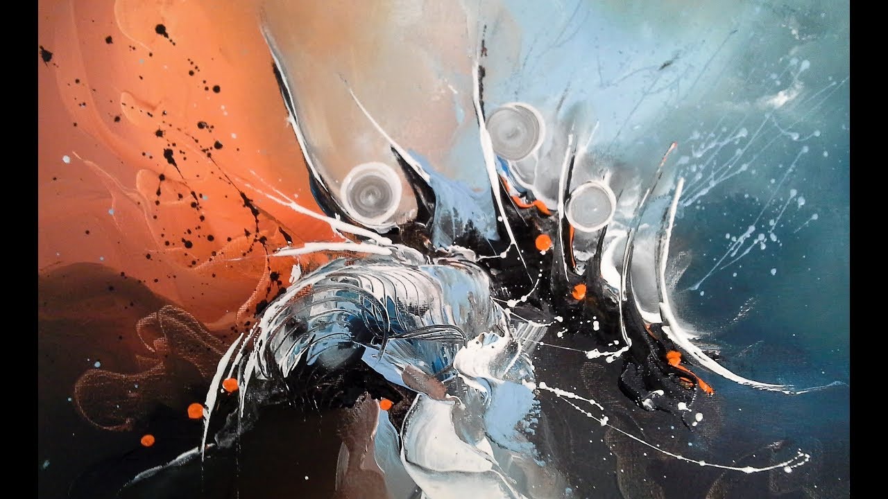Abstract Painting /  DEMO  / Collaboration / Ray Grimes / Painting  Techniques / V95