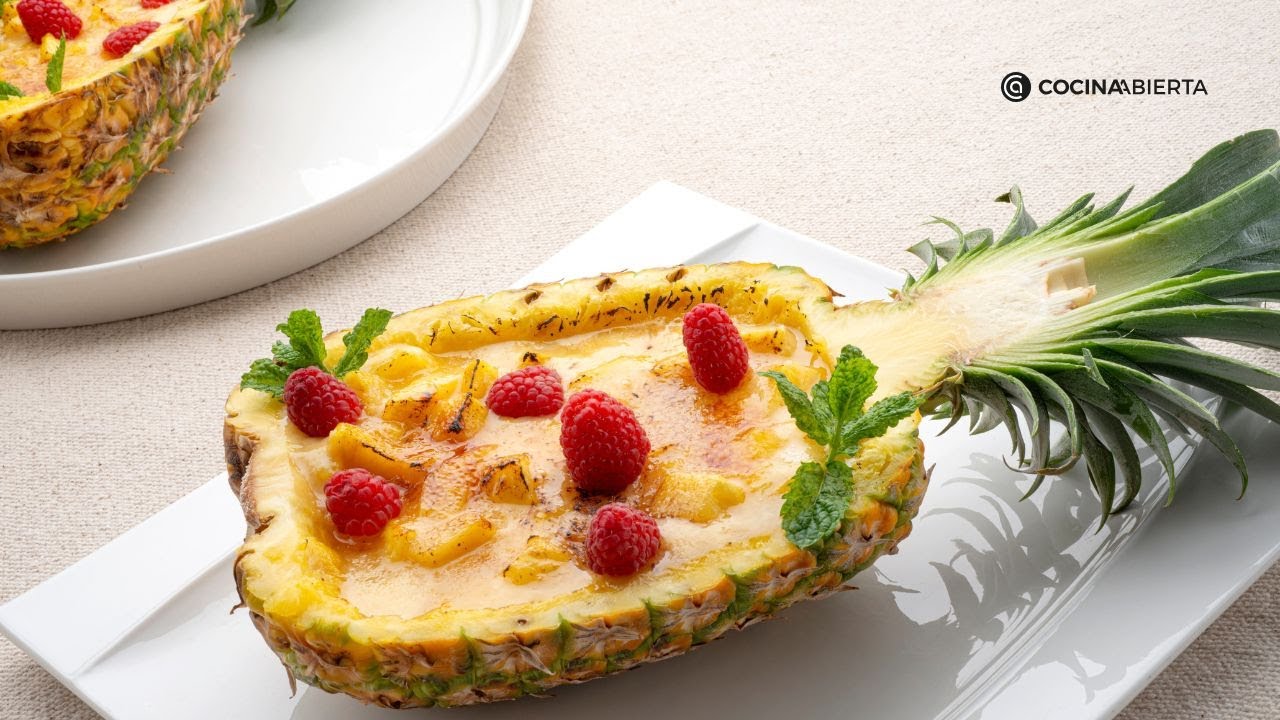 C&oacute;mo hacer pi&ntilde;a rellena, receta ideal para el verano