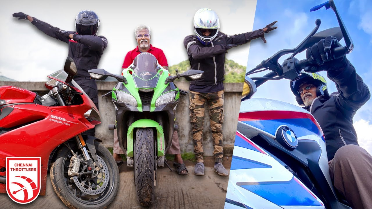 DAD's day with SUPER BIKES 😍🔥