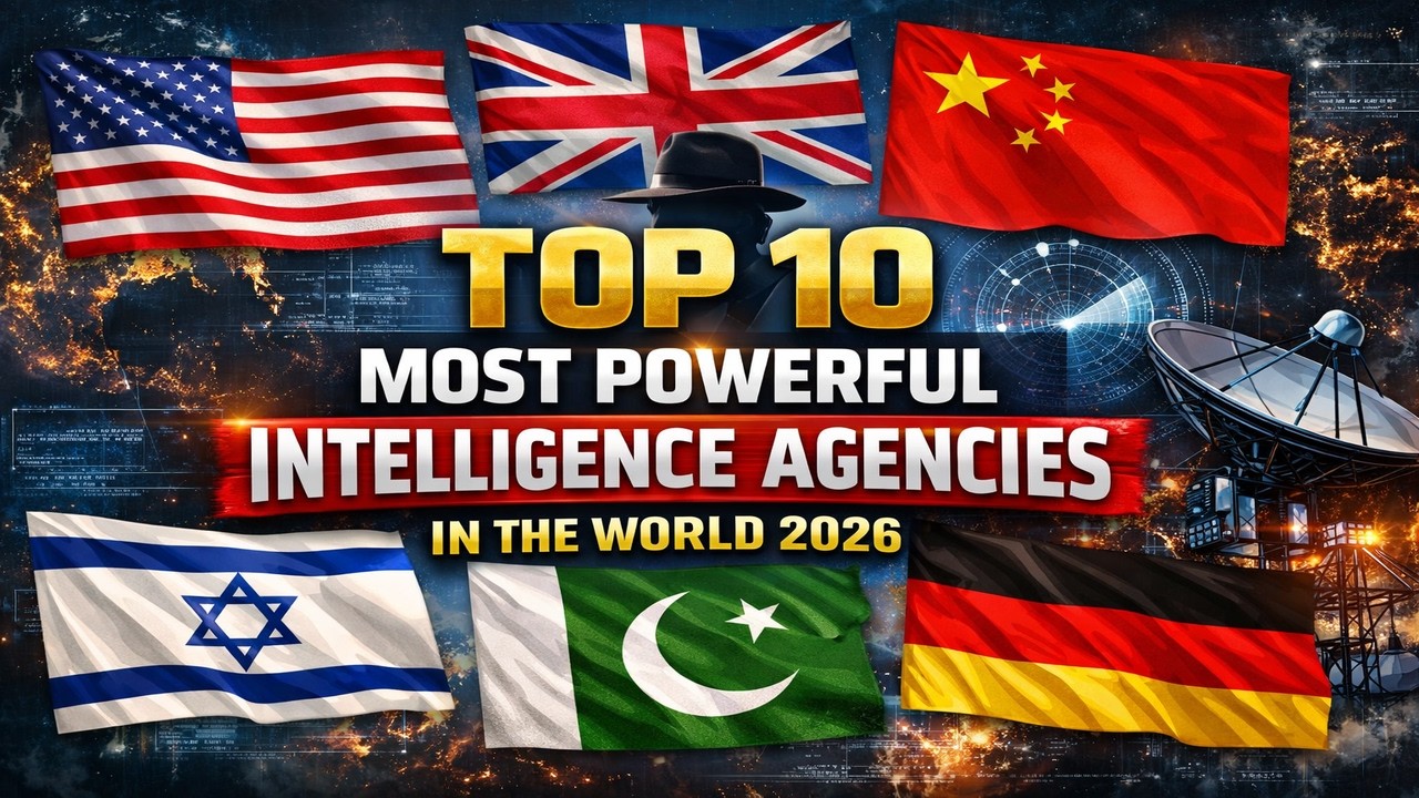 Top 10 Most Powerful Intelligence Agencies in the World 2026