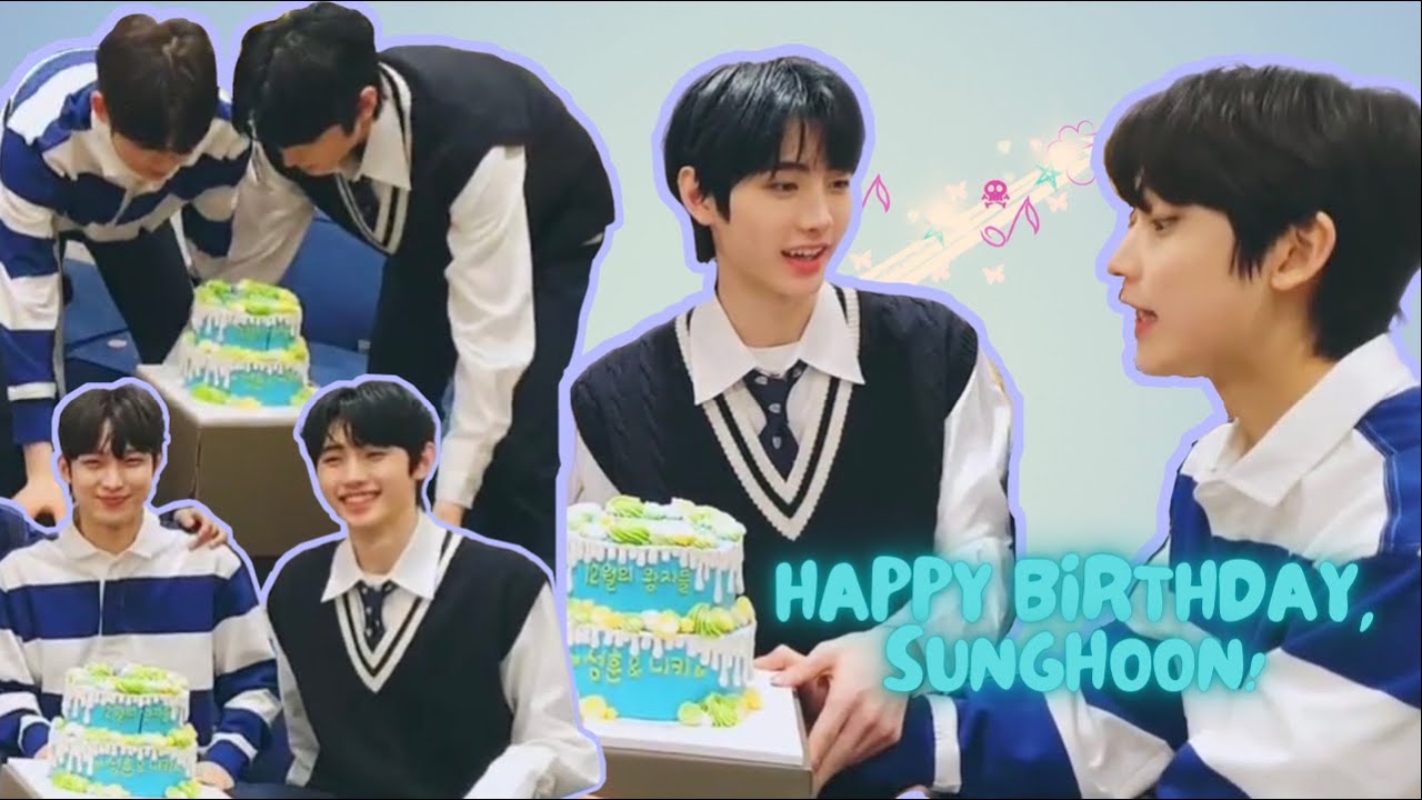 Sunghoon’s Bday Vlive [1-2]