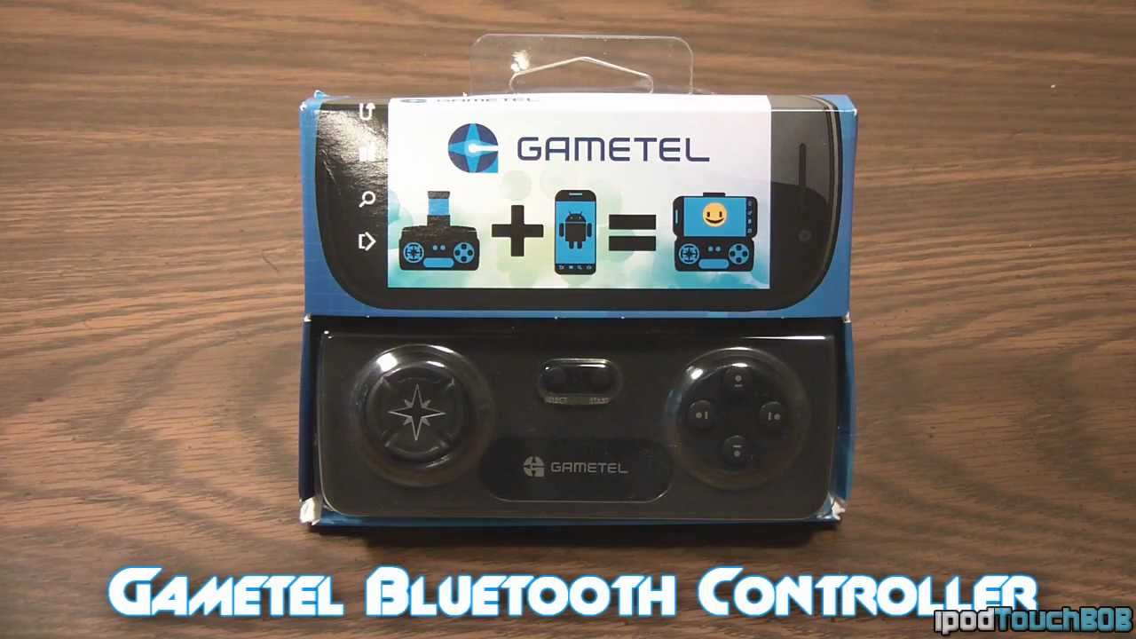 Bluetooth-контроллер Gametel для iPhone и Android!
