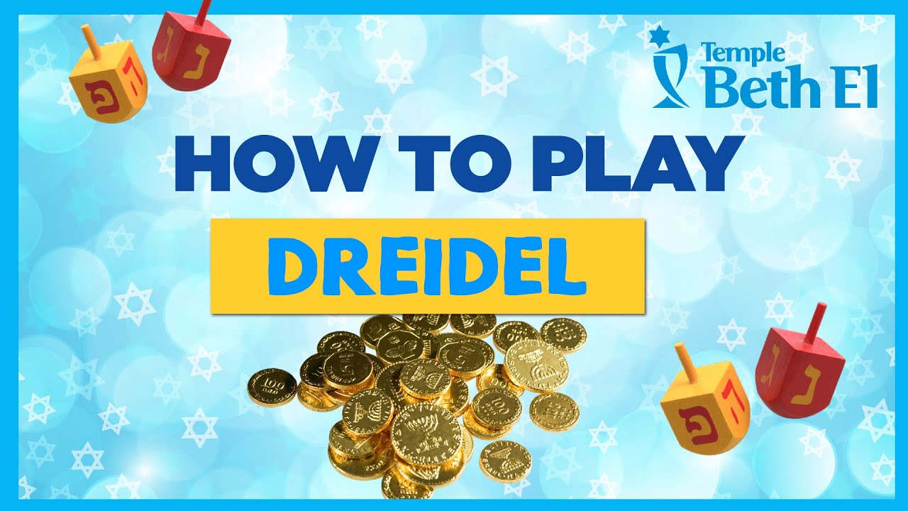 How to Play Dreidel with Rabbi Greg Weisman | Temple Beth El of Boca Raton