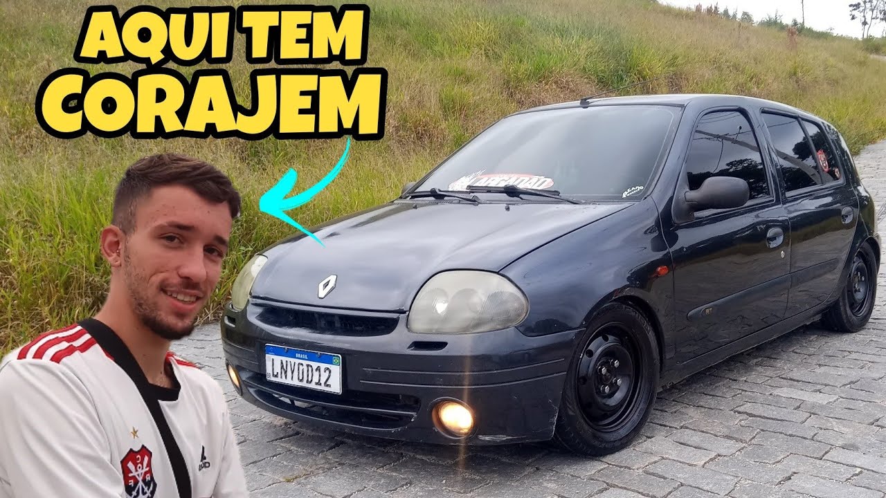 RENAULT CLIO REBAIXADO LEGALIZADO BAIXO NA FIXA