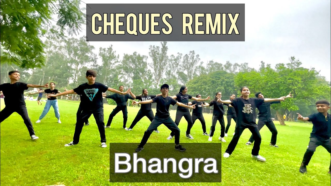 Cheques // Bhangra remix // Jatin Dance Studio // #cheques #bhangra #bhangradance #rosegarden #fyp
