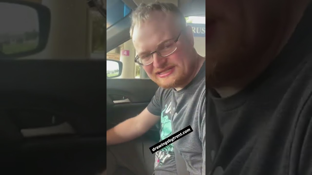 У Трента аутизм 3 степени, он не умеет разговаривать, но когда он смеётся, все смеются!