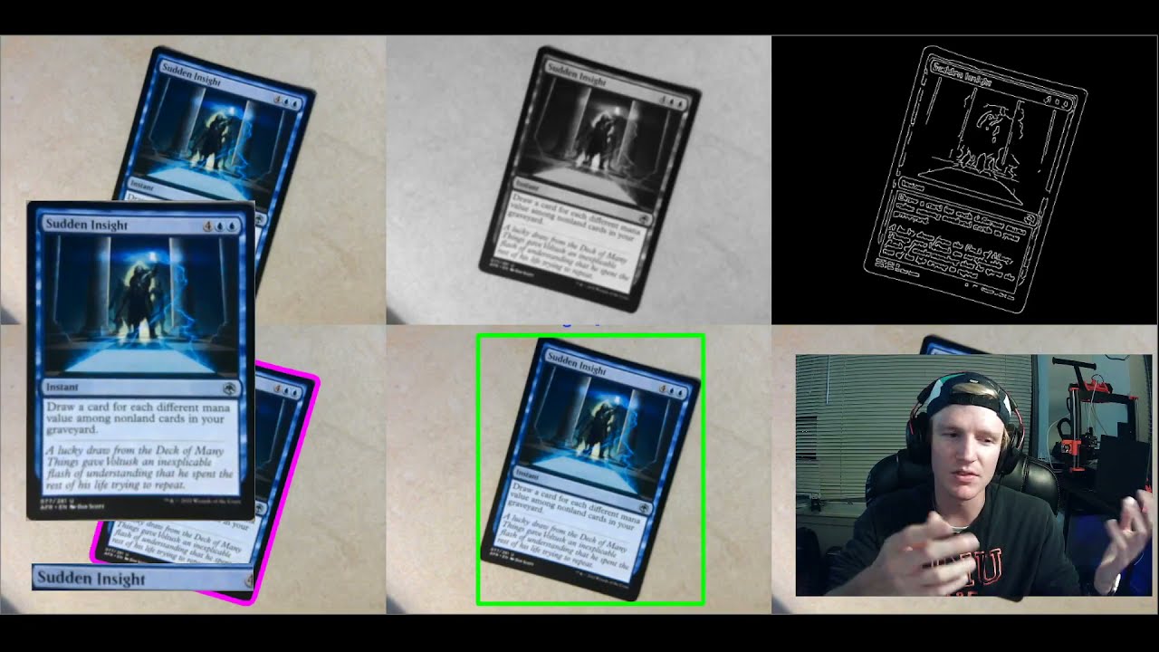 Magic the Gathering Cards - Detection/Identification/Price Estimation (OpenCV) - Project 2 2021