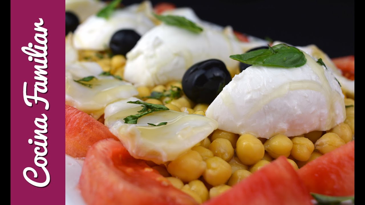 Ensalada de garbanzos con bacalao | Javier Romero