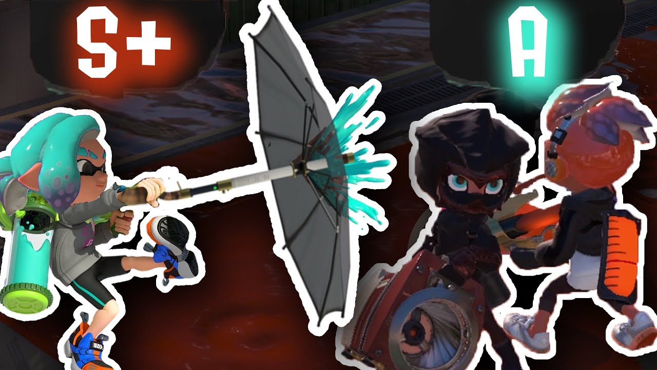 CAN A RANK PLAYERS DEFEAT AN S+ UNDERCOVER BRELLA? | SPLATOON 3